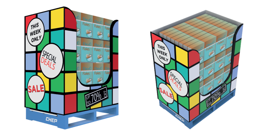 Chep retail-ready packaging